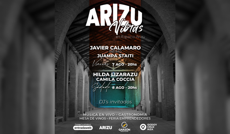 Espacio Arizu será el epicentro del rock y el pop nacional.