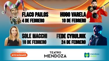 Temporada de risas en la Ciudad de Mendoza.&nbsp;
