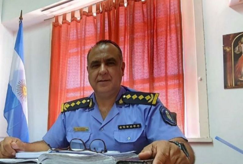 Marcelo Calipo Jefe de la Policía Mendoza