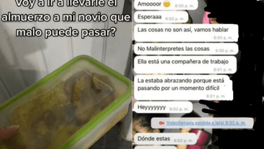 Le llevó el almuerzo al trabajo y lo halló con otra.