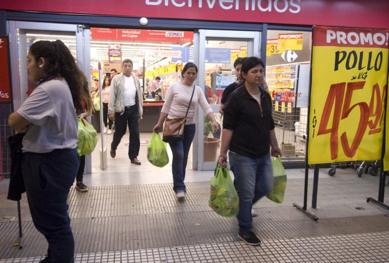 Precios inflación supermercado consumo ventas