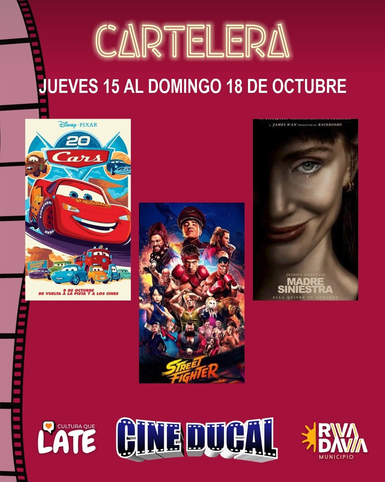 Cine Ducal de Rivadavia, cartelera.