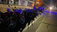 Algunas de las motos secuestrada en los operativos de la Policía de Mendoza. Algunas de las motos secuestrada en los operativos de la Policía de Mendoza.