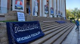 Trabajadores judiciales mantienen el reclamo por paritarias y la aplicación del convenio colectivo de trabajo
