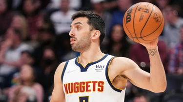 campazzo jugo 23 segundos en el triunfo de denver sobre golden state