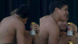 Nacho y Thiago se besaron en Gran Hermano.