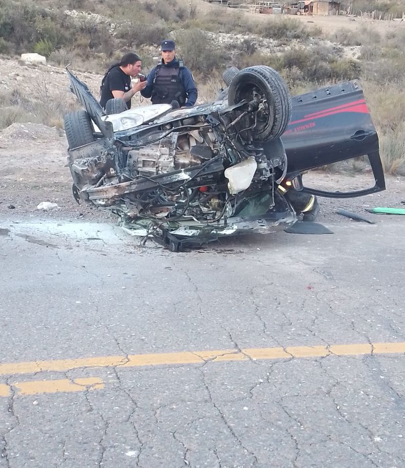 El accidente vial se produjo en la zona de Agua de las Avispas