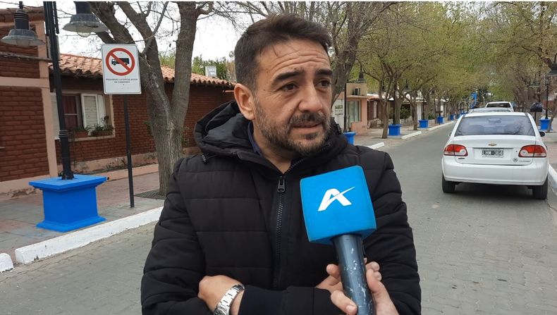 Fernando Ubieta, intendente de La Paz y candidato a la reelección por el Frente Elegí. Fernando Ubieta, intendente de La Paz y candidato a la reelección por el Frente Elegí.