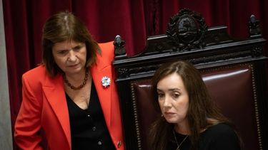 La dura frase de Victoria Villarruel contra Patricia Bullrich en el Senado. La dura frase de Victoria Villarruel contra Patricia Bullrich en el Senado.