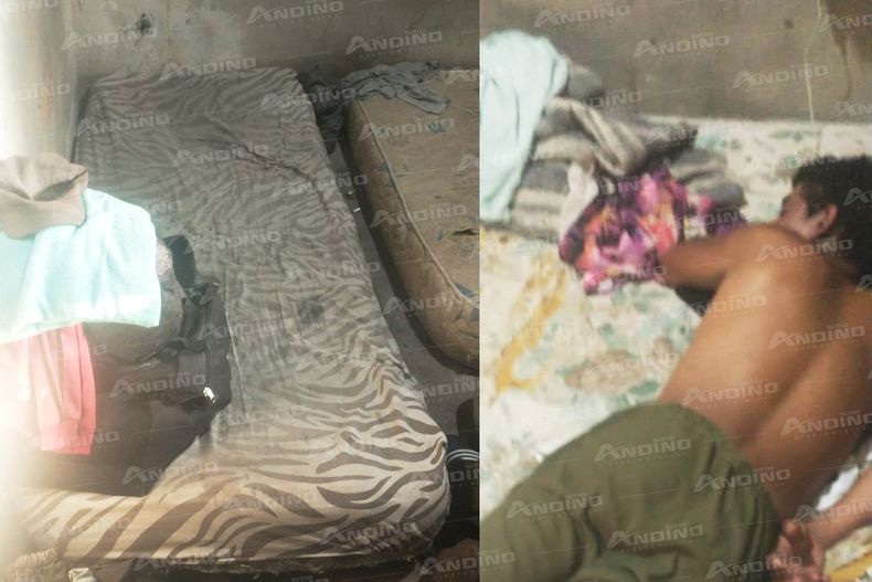 De acuerdo al testimonio, en la vivienda se alojan 16 personas distribuidas en habitaciones pequeñas De acuerdo al testimonio, en la vivienda se alojan 16 personas distribuidas en habitaciones pequeñas