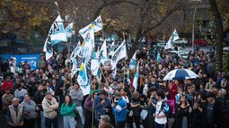 En Mendoza hubo manifestación frente a Tribunales Federales