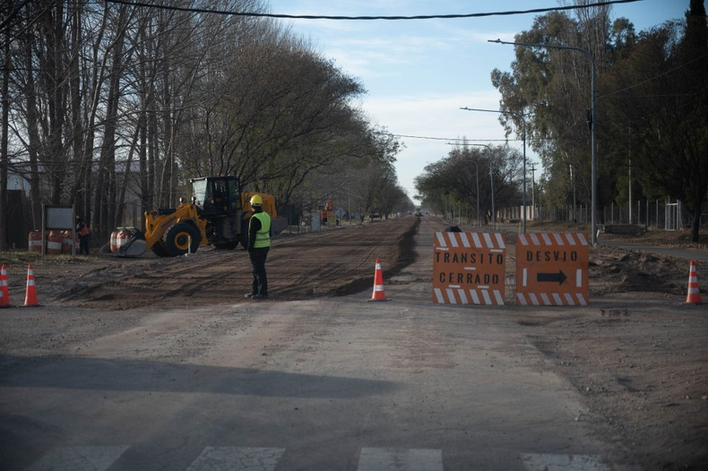Obras en la Ruta Nacional 143