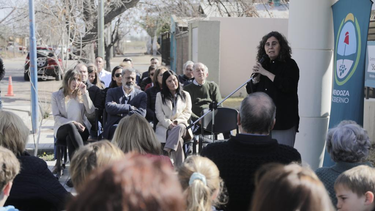 La Ministra de Salud de la provincia en el Hospital Regional Antonio J. Scaravelli.