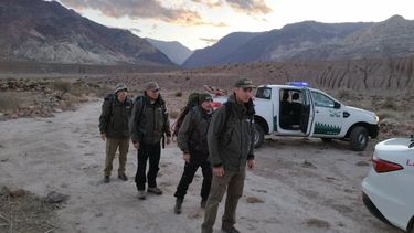 El operativo de rescate en Uspallata se inició el domingo y terminó en horas de la madrugada de hoy. El operativo de rescate en Uspallata se inició el domingo y terminó en horas de la madrugada de hoy.