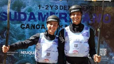 Sitio Andino | 22 Julián Ercoli y Gerónimo Cortez, participan del selectivo nacional de kayak slalom. Jueves 10 03 22