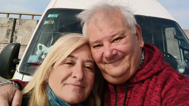 Hugo y Claudia recorren las rutas de Argentina.