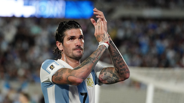 Rodrigo De Paul es una de las figuras del seleccionado nacional.