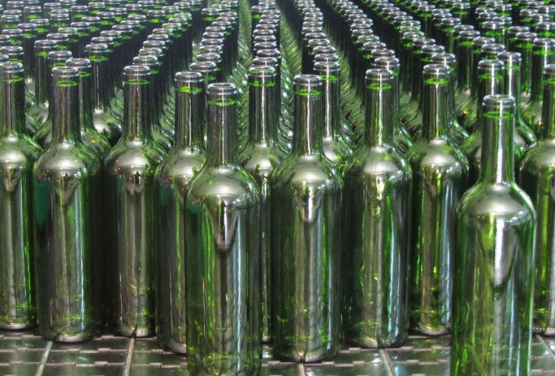 botella vino vacia vidrio