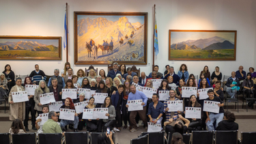 La Municipalidad de Mendoza reconoció a referentes de la danza. La Municipalidad de Mendoza reconoció a referentes de la danza.