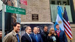 La Charly García Corner -en&nbsp;Walker Street y Cortlandt Alley, cerca del SoHo de Manhattan- es un homenaje al ídolo a cuatro décadas del que es, para muchos, su mejor álbum.