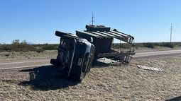 Accidente en Ruta Nacional 144, entre San Rafael y Malargüe.