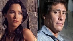 Fabián Gianola y Griselda Sánchez, el actor sobreseído de la denuncia.
