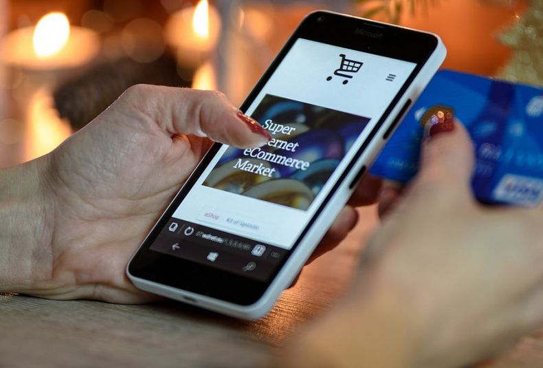 Foto mobile ecommerce