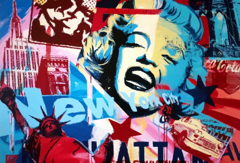 Marilyn Monroe-souvenirs-Pop-Art wallpaper_resize