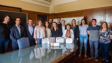 Entrega de espirómetros a Centros de Salud del Valle de Uco.