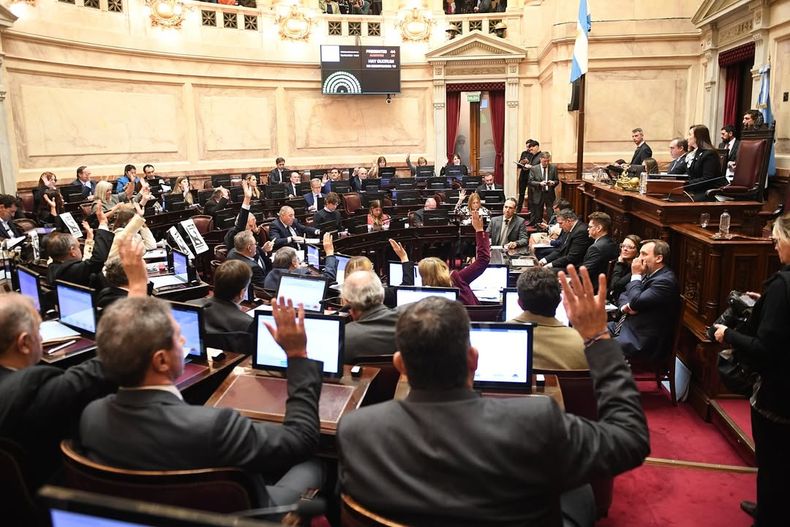 La Cámara Alta sancionó varias leyes esta semana. Guillermo Francos confirmó que Milei las vetará.