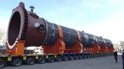 El traslado del reactor de IMPSA hacia YPF requerirá de un gran operativo.