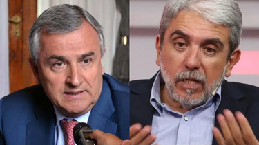 Gerardo Morales y Aníbal Fernández.