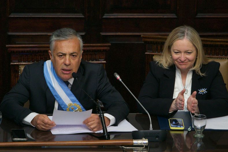 El Código de Aguas fue otro de los anuncios de Cornejo ante la asamblea legislativa