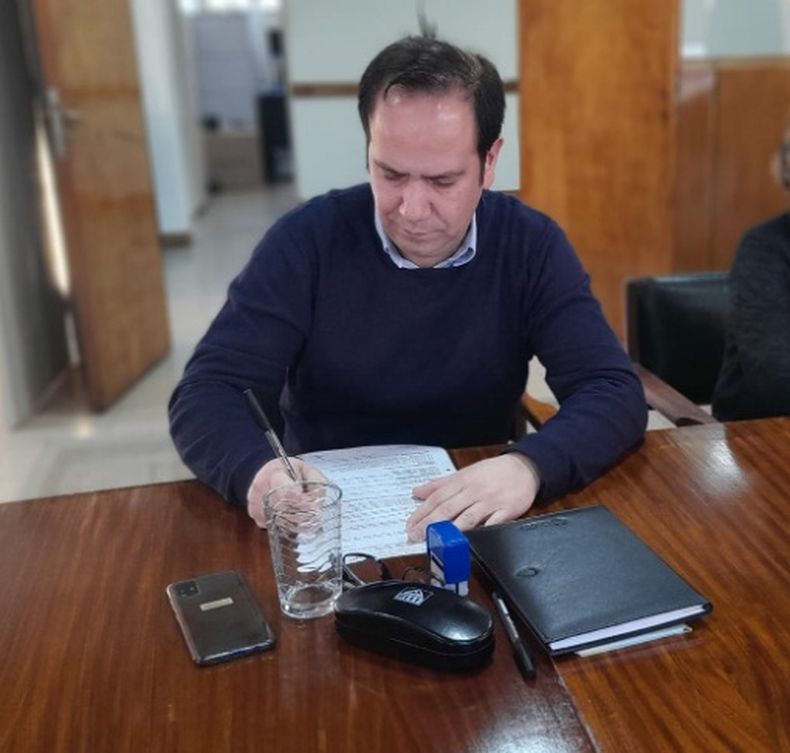 El m&eacute;dico y concejal Marcelo Vidal.