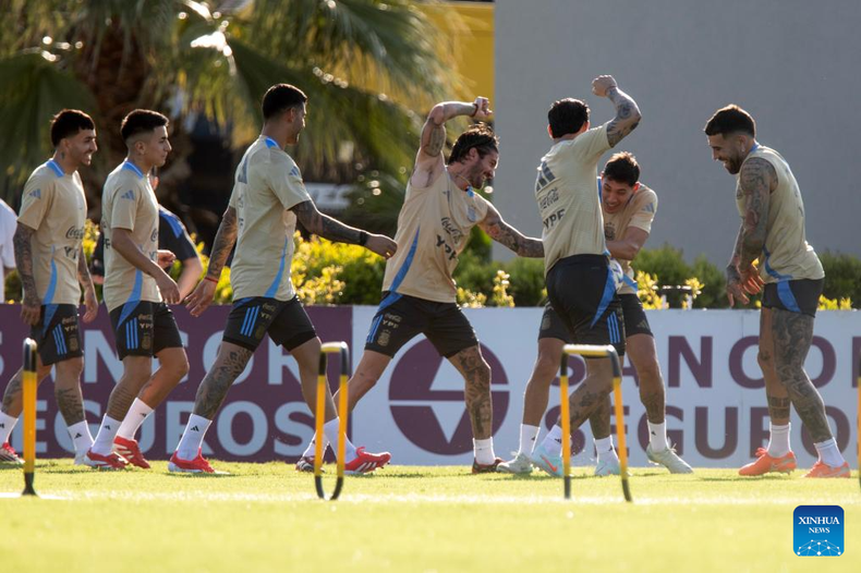El seleccionado de fútbol cuenta con un gran Angelito Correa.