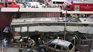 Se levantó un importante operativo en la zona. La cifra de víctimas fatales podría ascender. Se levantó un importante operativo en la zona. La cifra de víctimas fatales podría ascender.