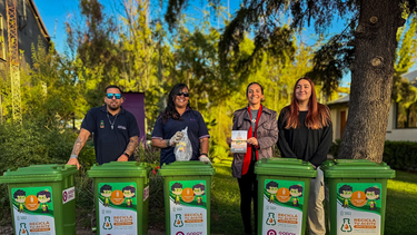 Concientización ambiental y recepción de materiales reciclables en Godoy Cruz. Concientización ambiental y recepción de materiales reciclables en Godoy Cruz.