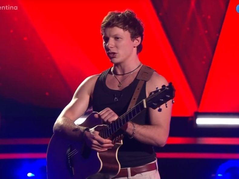 Lali Espósito quedó obnubilada por Ambrosio Cantú, el mendocino que brilló en Got Talent.