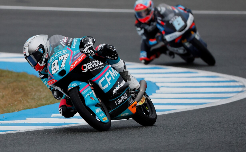 Marco Morelli protagonizó una enorme remontada en Mugello y estuvo muy cerca de subir al podio en Moto3.