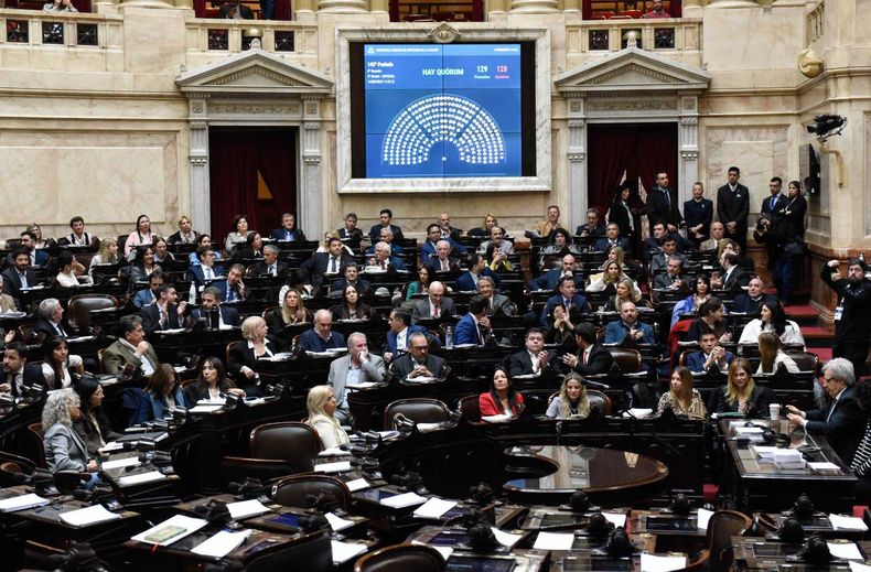 Semana decisiva en el Congreso: cinco sesiones en tres días.