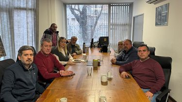 Fernández Sagasti y Bermejo se reunieron con trabajadores del organismo
