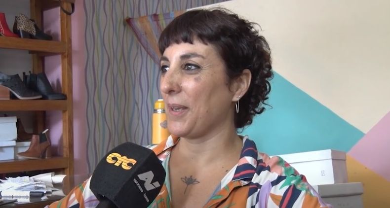 Laura Otero, comerciante de General Alvear.