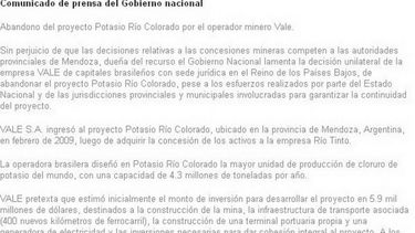 Sitio Andino | Comunicado redimensionar