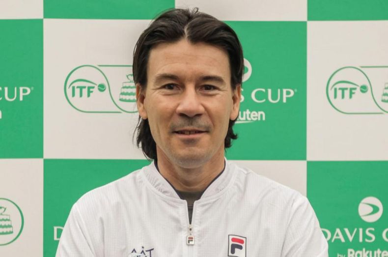 Guillermo Coria dio ele quipo de Copa Davis.