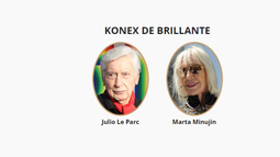 Marta Minujín y Julio Le Parc, distinguidos con los Konex de Brillante