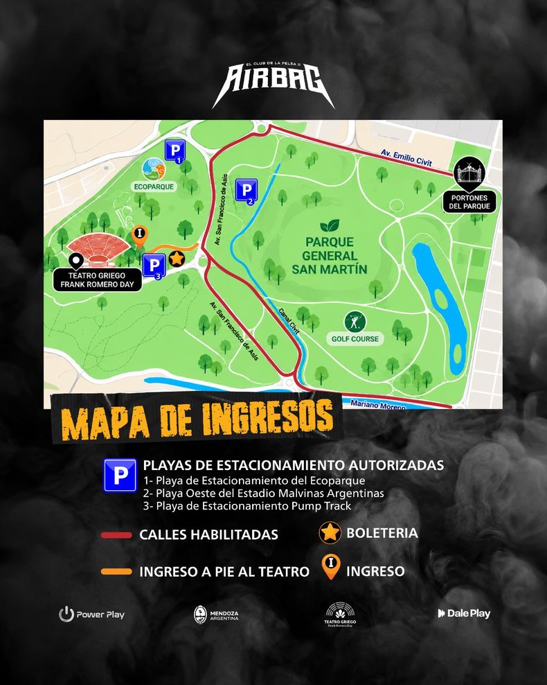 Airbag en Mendoza 24 octubre 2026