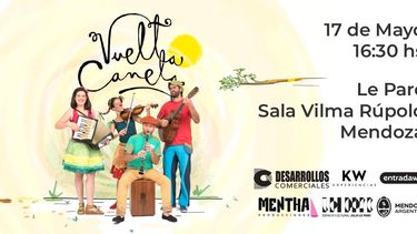 Vuelta Canela presentará Diario de Canciones en el Julio Le Parc