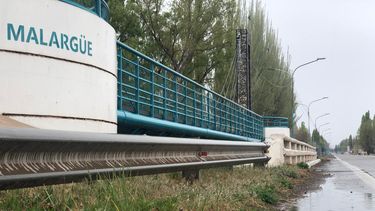 Lluvia y nieve en Malargüe.