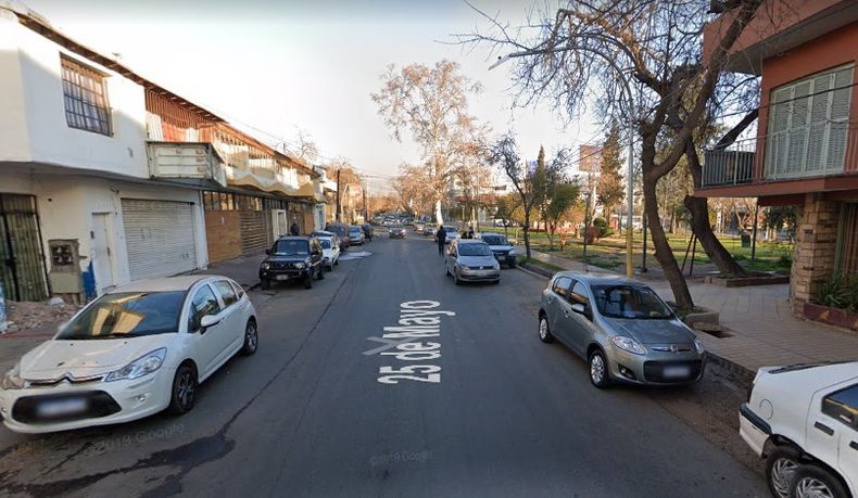 El robo ocurrió en 25 de Mayo al 500 de Guaymallén.