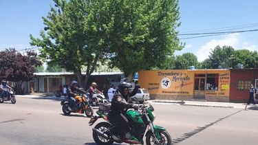 Segundo encuentro de moteros en San Carlos.
